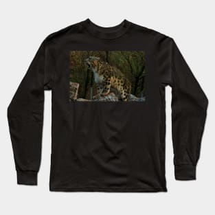 Snow Leopard Long Sleeve T-Shirt